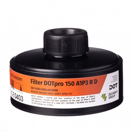Kombinert filter DOTpro 150 A1P3 RD